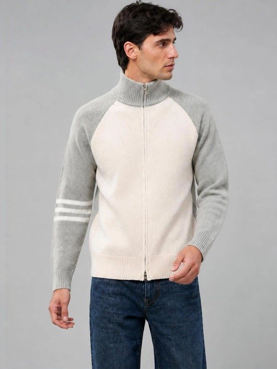 Everyday Colourblock Open Front Jacket