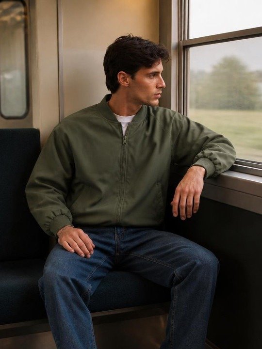 Classic Bomber Lightweight Jacket