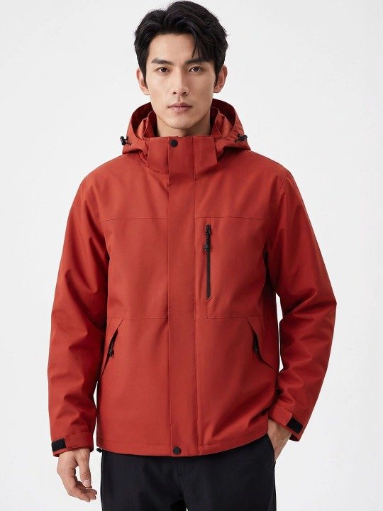 Minimal Sporty Outdoor Water Resistant Jacket