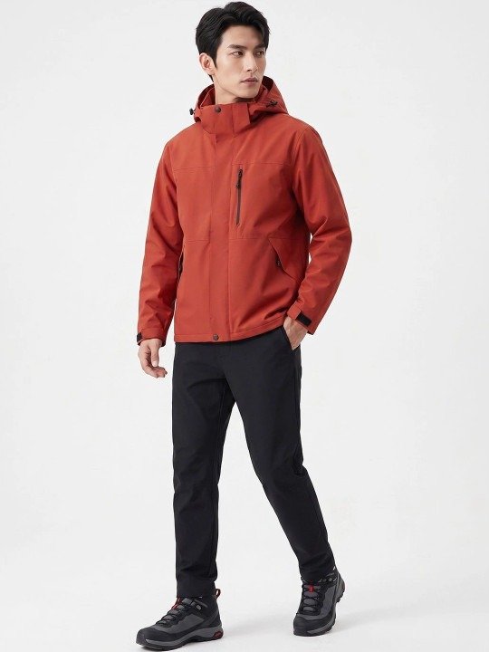 Minimal Sporty Outdoor Water Resistant Jacket