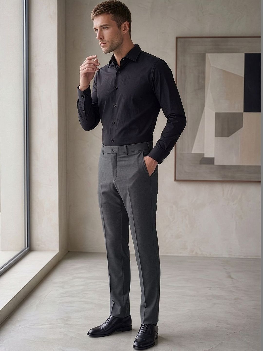 Clean-Cut Slim Fit Superslim Jeans