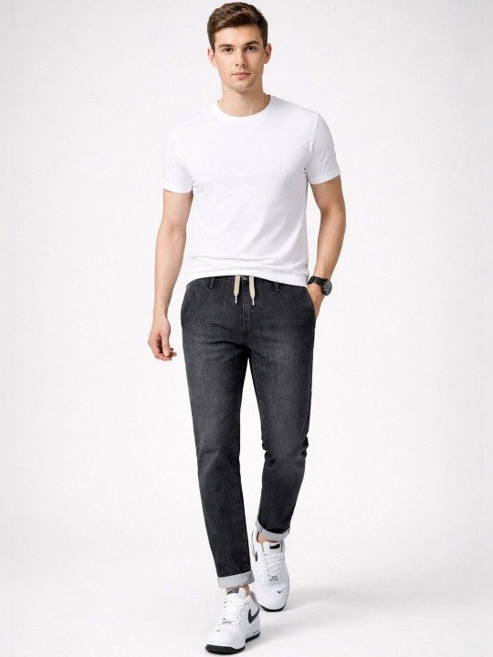 Smart Regular Fit Mid Rise Jeans