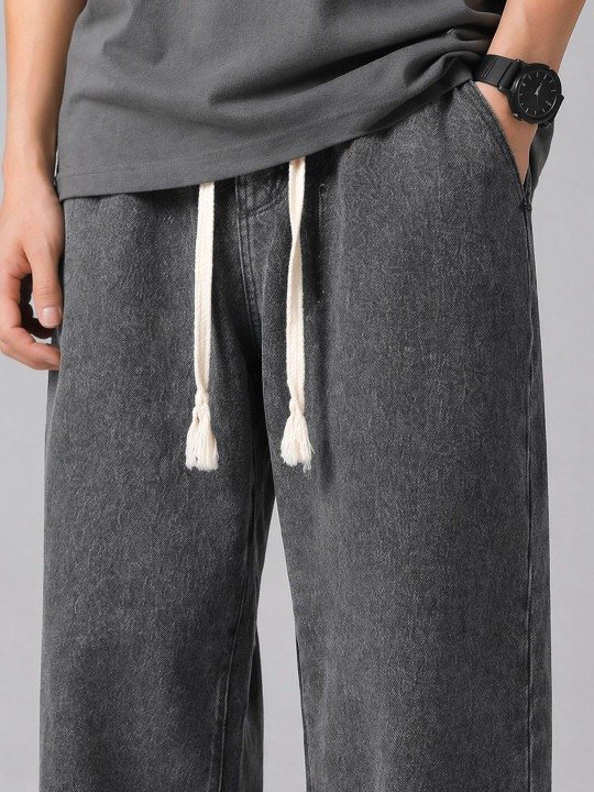 Street-Ready Relaxed Fit Mid Rise Light Fade Jeans