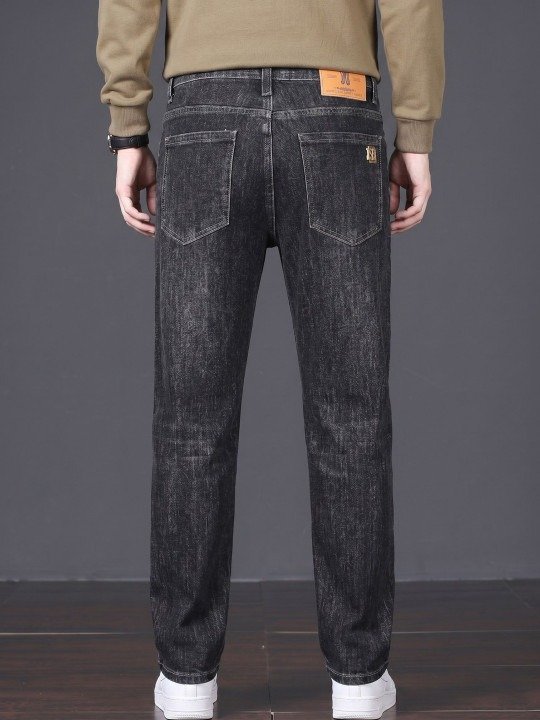Sharp Slim Fit Mid Rise Light Fade Jeans