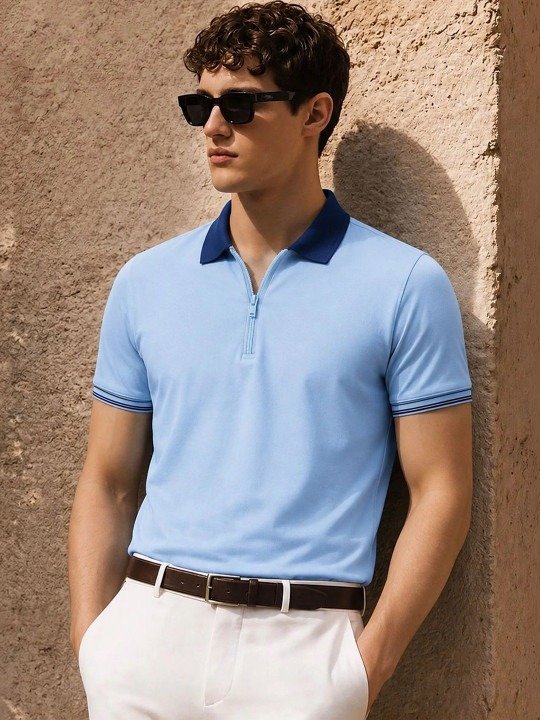 Statement Polo T-Shirt