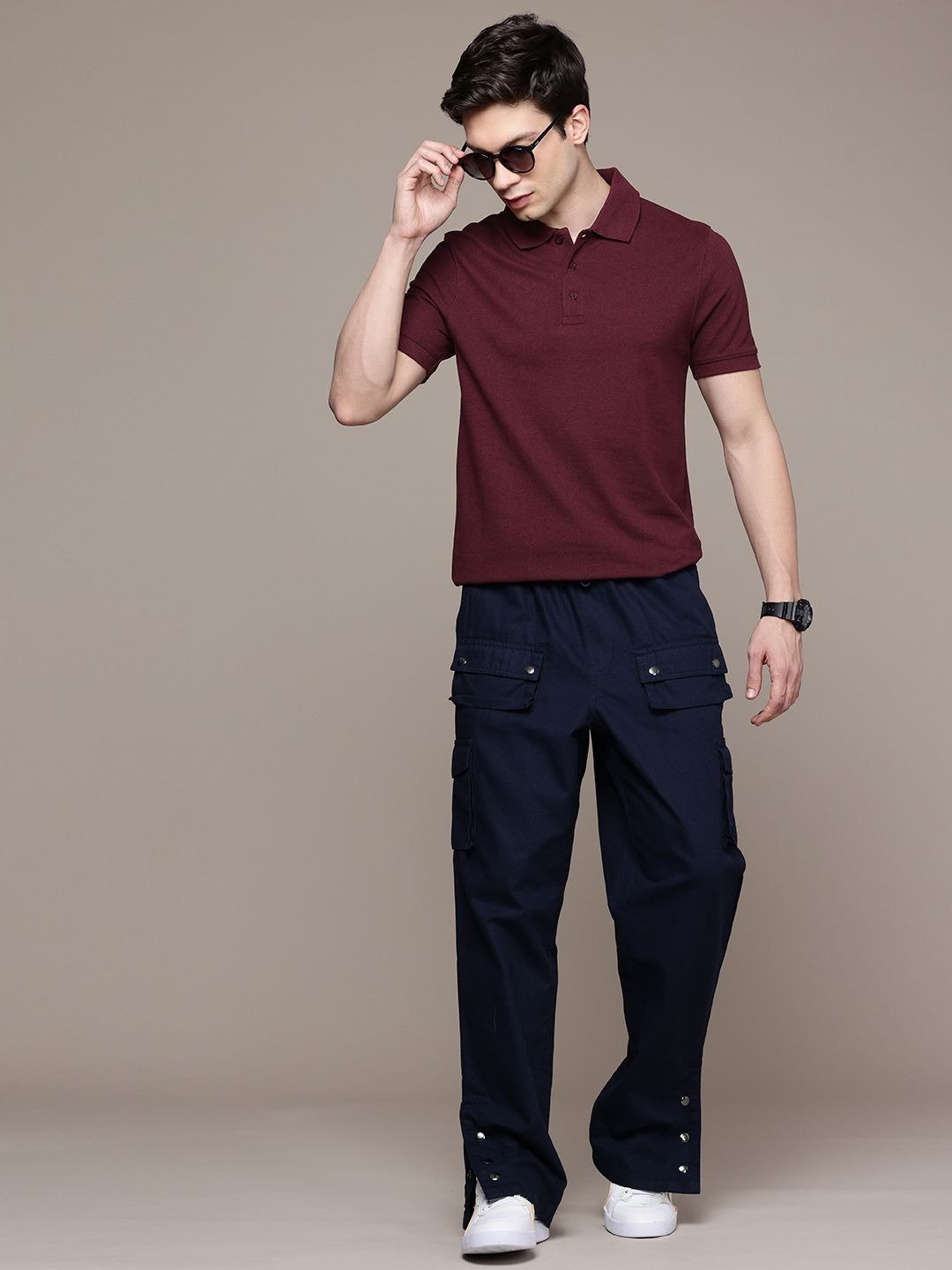 Refined Solid Polo T-Shirt