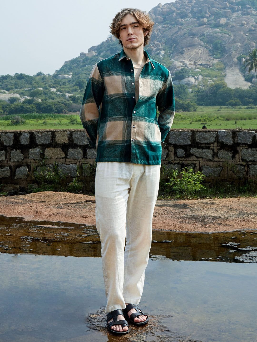 Classic Comfort Checked Casual Shirt