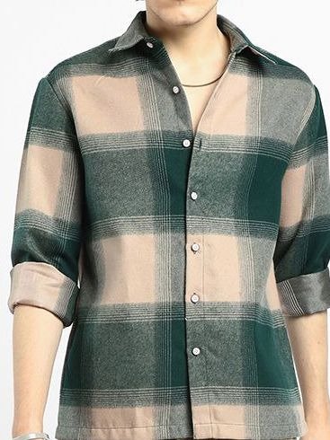 Weekend Relaxed Fit Comfort Spread Collar Casual Shirt