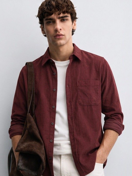 Essential Slim Fit Casual Shirt