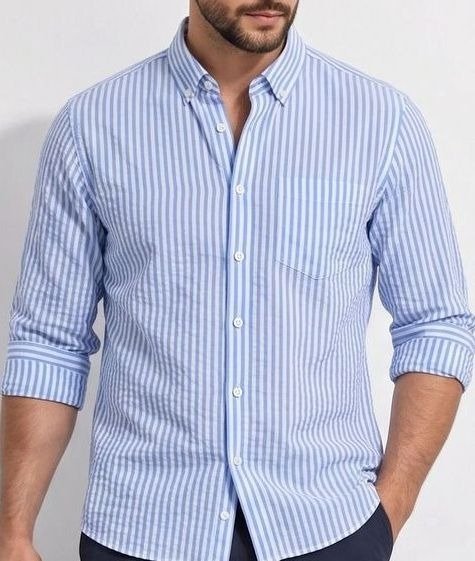 Everyday Slim Fit Striped Casual Shirt