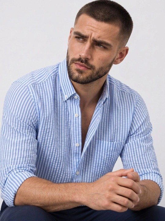 Everyday Slim Fit Striped Casual Shirt