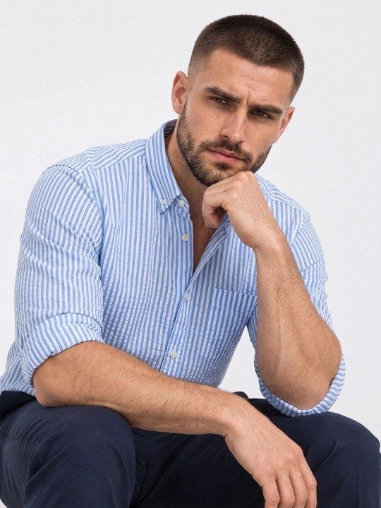 Everyday Slim Fit Striped Casual Shirt