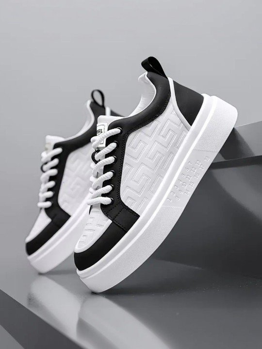 Sharp Textured Sneakers