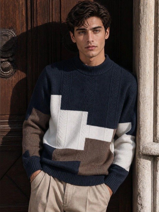 Contemporary Pullover Sweater