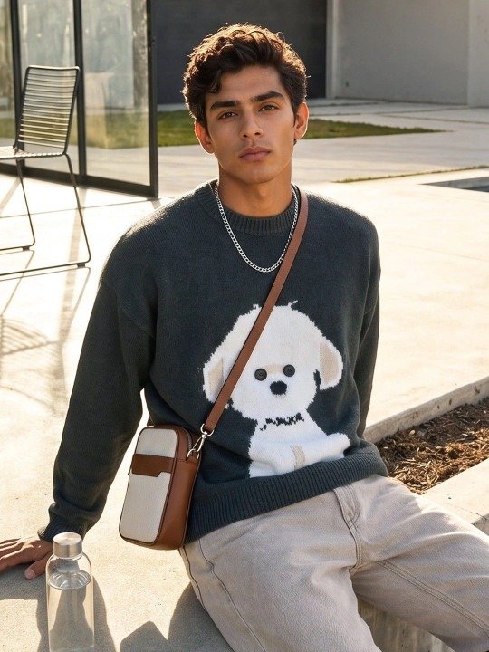 Relaxed Pullover Sweater