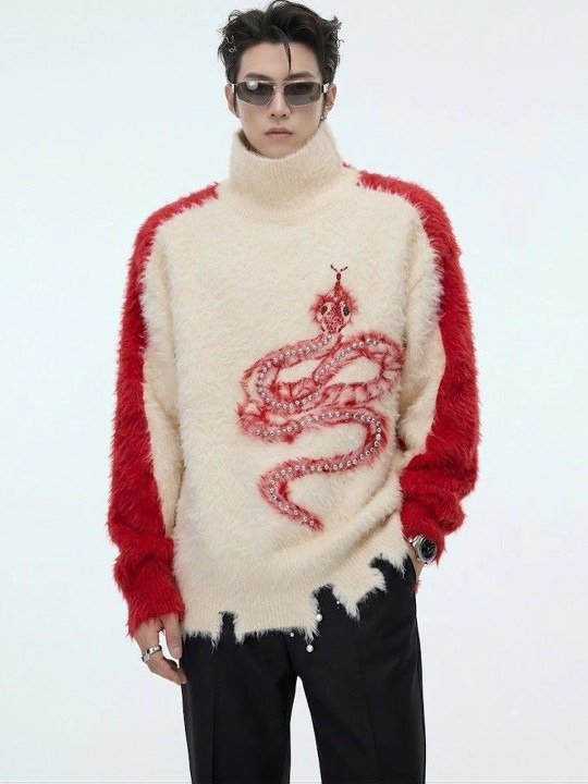 Smart High Neck Sweater