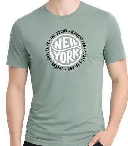 Minimal Printed Typography T-Shirt