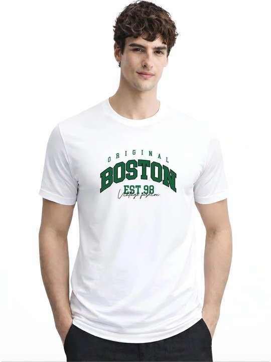 Everyday Printed Typography T-Shirt